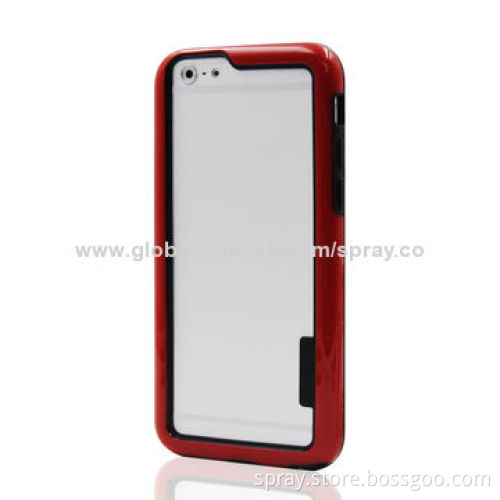 Dual-color Injection PC + TPU Bumpers for iPhone, Lightweight, Tear-resistant and Unique